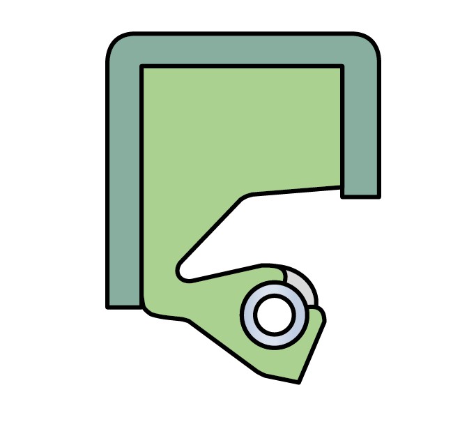 Манжетное уплотнение вала для тяжёлой промышленности