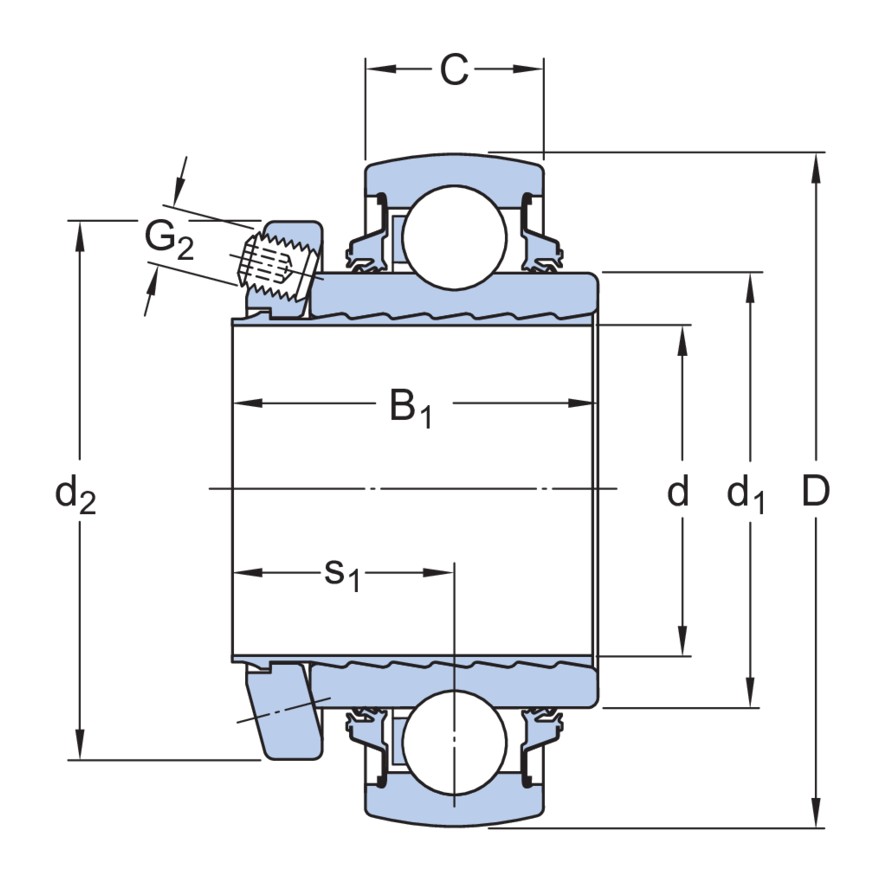 Корпусный подшипник