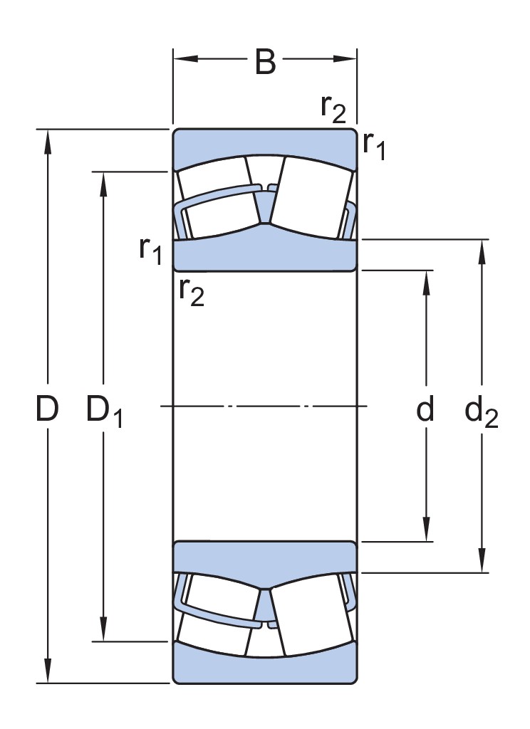 Сферический роликоподшипник