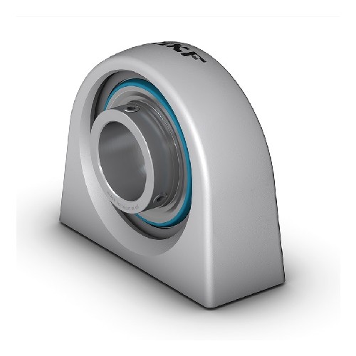 стационарный шарикоподшипниковый узел с коротким основанием с широким внутренним кольцом и фиксацией с помощью установочных винтов, нержавеющая сталь p2btss 35m-ytpss