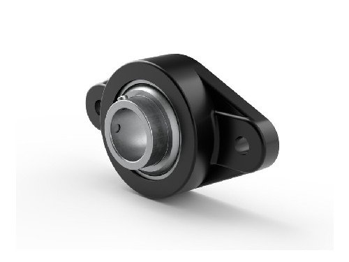 фланцевый шарикоподшипниковый узел с композитным или литым металлическим корпусом per.ucnft206a-a