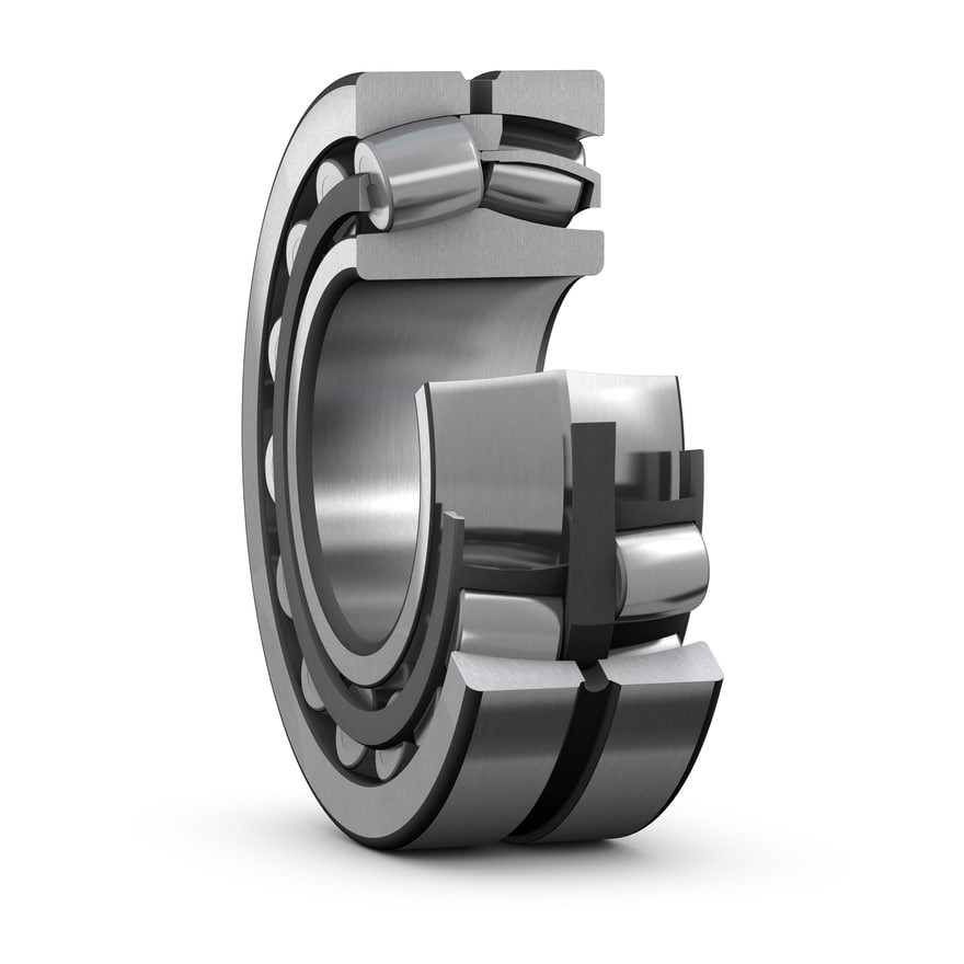 Сферический роликоподшипник для вибромашин с коническим отверстием и элементами для повторного смазывания