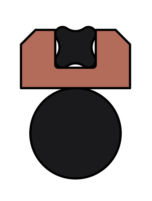 Уплотнение поршня