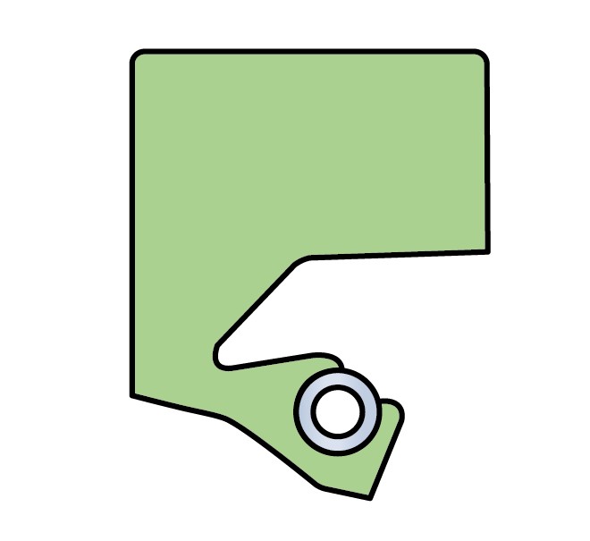 Манжетное уплотнение вала для тяжёлой промышленности