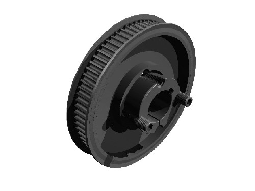 шкив hitd, с отверстием под коническую втулку php 40-14m-40tb