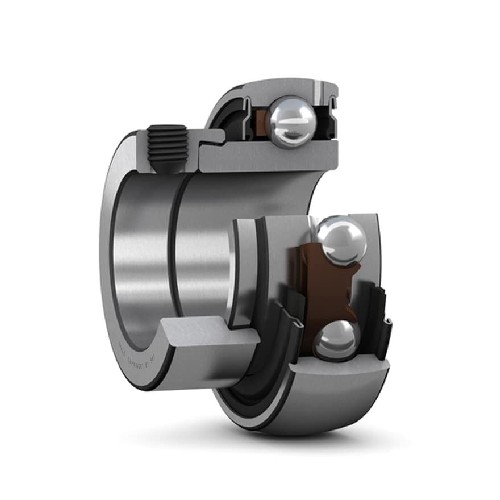 корпусный подшипник с эксцентриковым стопорным кольцом и узким внутренним кольцом, тип peer yet 208