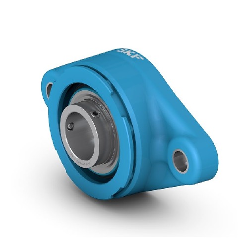 шарикоподшипниковый узел с овальным фланцем, с широким внутренним кольцом и фиксацией с помощью установочных винтов, композит f2bc 20m-tpzm