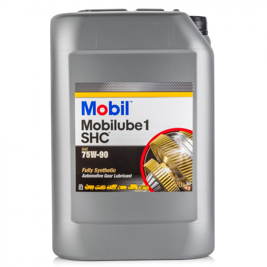 mobilube 1 shc 75w-90 20л масло трансмиссионное