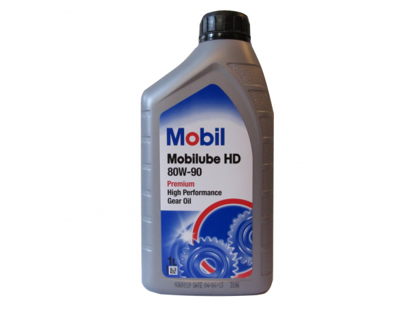 mobilube hd 80w-90 1л масло трансмиссионное