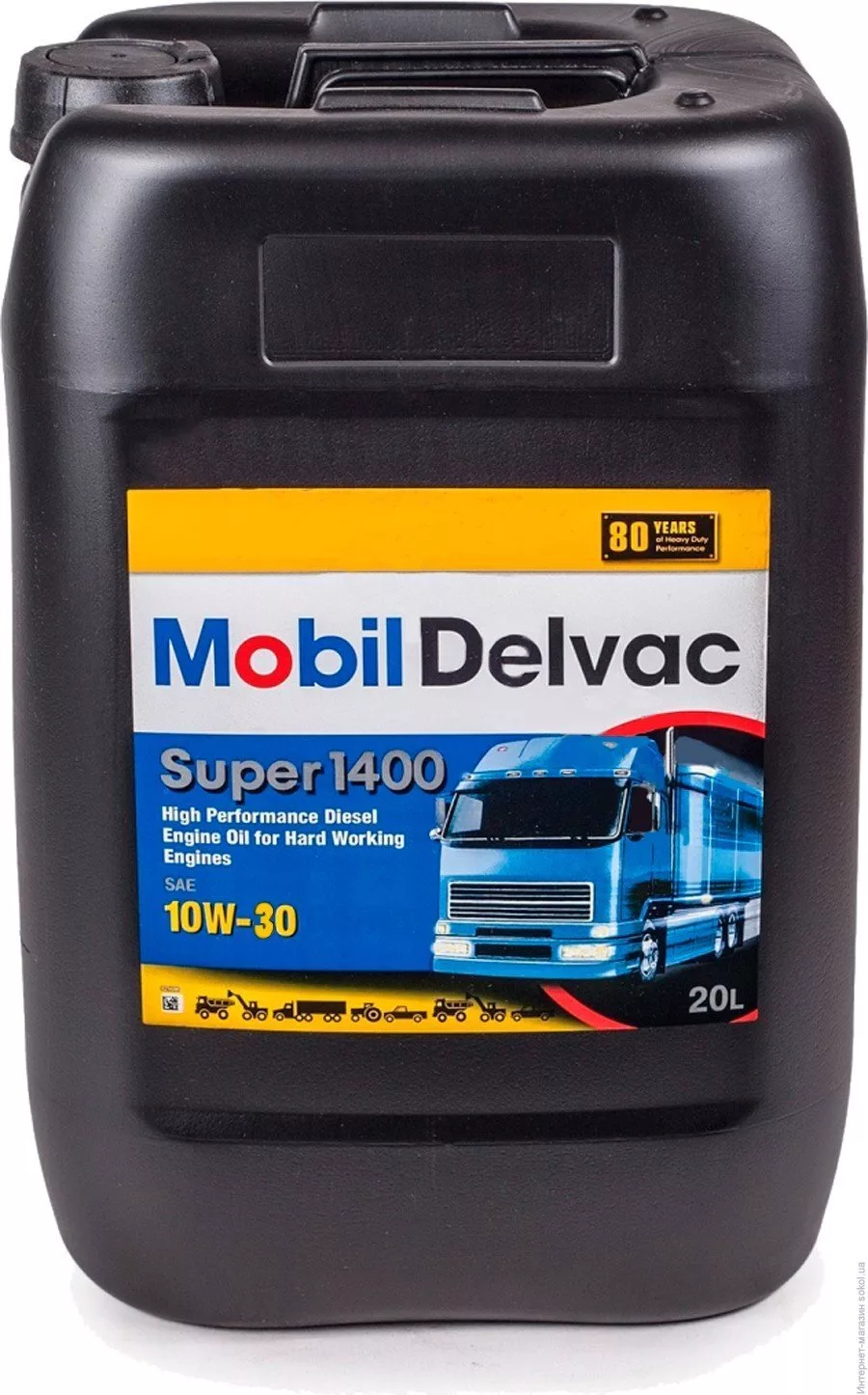 mobil delvac super 1400 10w30 20л масло моторное