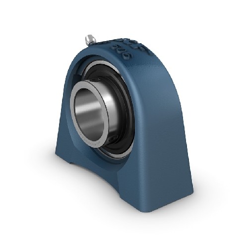 стационарный шарикоподшипниковый узел с коротким основанием с широким внутренним кольцом и фиксацией с помощью установочных винтов, чугун syf 20 tf