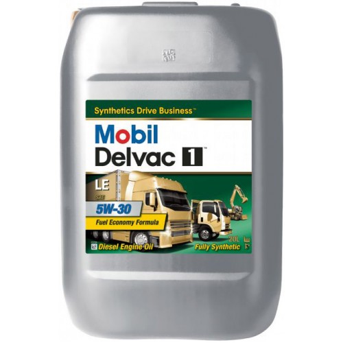 mobil delvac 1 le 5w-30  20л  масло моторное