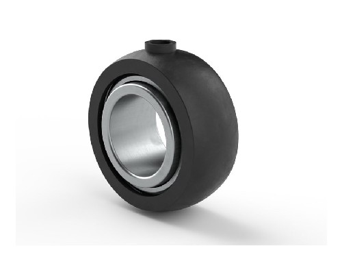 корпусный подшипник с предустановленным каучуковым демпфирующим кольцом per.gw209rppb22-br