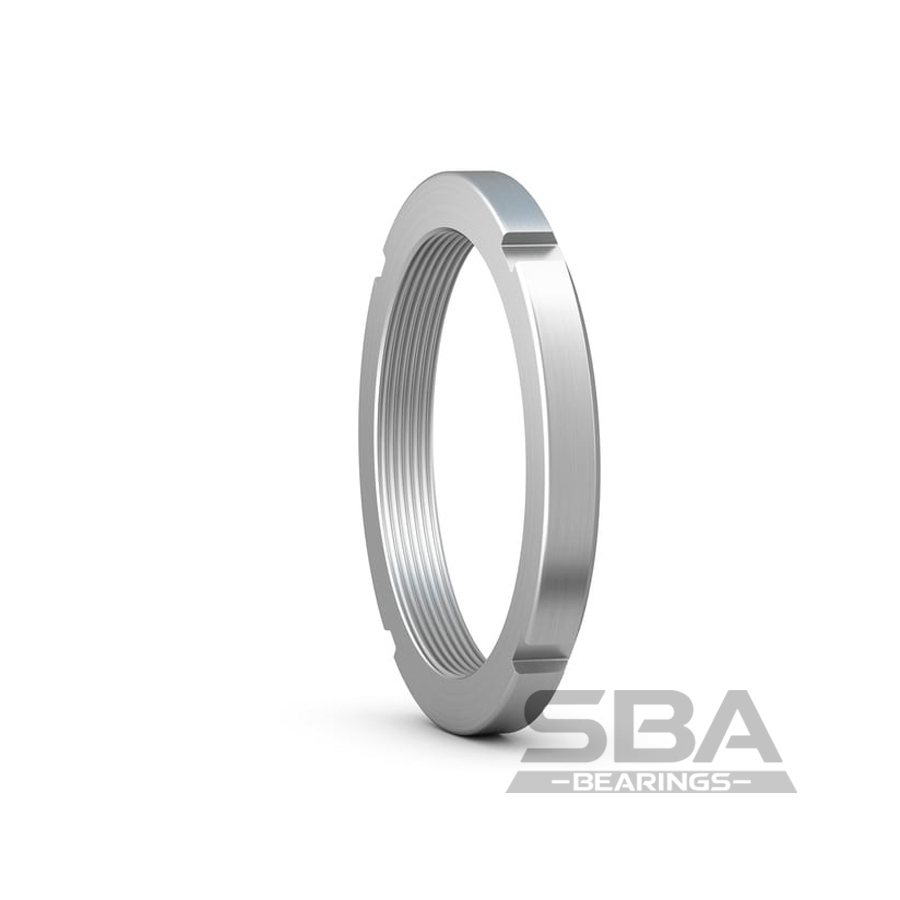 sba km 14 стопорная гайка km(l) с метрической резьбой, фиксируемая на валу с помощью стопорной шайбы mb(l) или mb ..a