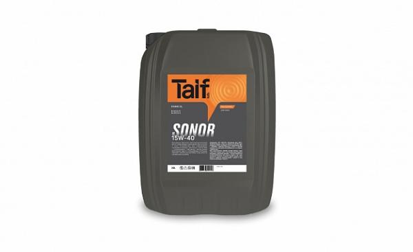 taif sonor 15w-40 20л масло моторное acea e9, api ck-4