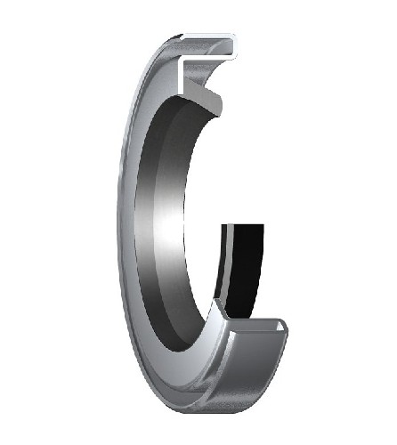 манжетное уплотнение с металлическим корпусом и однокромочным уплотнением, для пластичной смазки, дюймовые размеры 17702