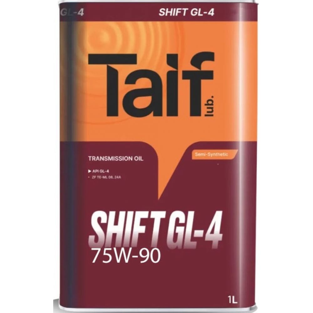 taif shift gl-4 75w-90 205л масло трансмиссионное