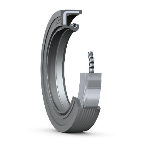 манжетное уплотнение с каучуковым наружным диаметром и однокромочным уплотнением, для жидкой или пластичной смазки, метрические размеры 18x35x7 hmsa10 rg