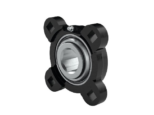 фланцевый шарикоподшипниковый узел с композитным или литым металлическим корпусом per.gw208hppb50-f4x