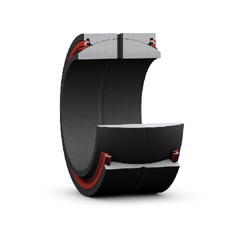 радиальный сферический подшипник скольжения gez 208 esl-2rs