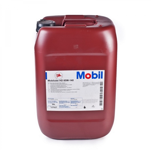 mobilube hd 85w-140 20л масло трансмиссионное