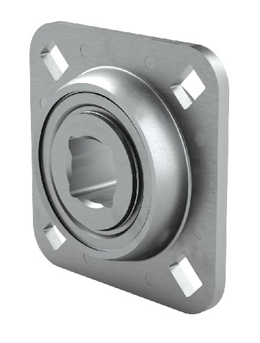 фланцевый шарикоподшипниковый узел со штампованным стальным корпусом per.gfd209rppb52