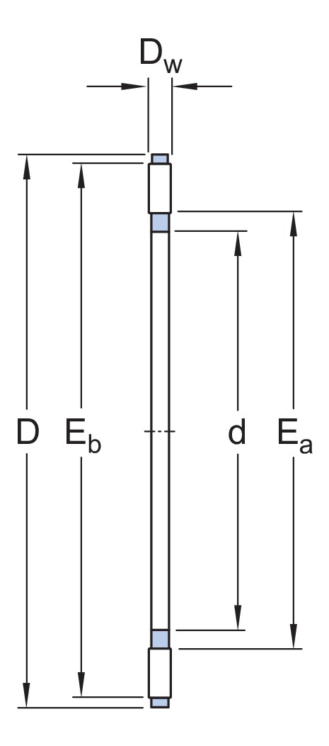 Упорный игольчатый роликоподшипник