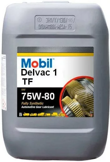 mobil delvac 1 tf 75w-80 20л масло трансмиссионное
