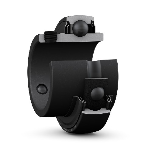 высокотемпературный корпусный подшипник с установочными винтами и широким внутренним кольцом yar 204-2f/va228