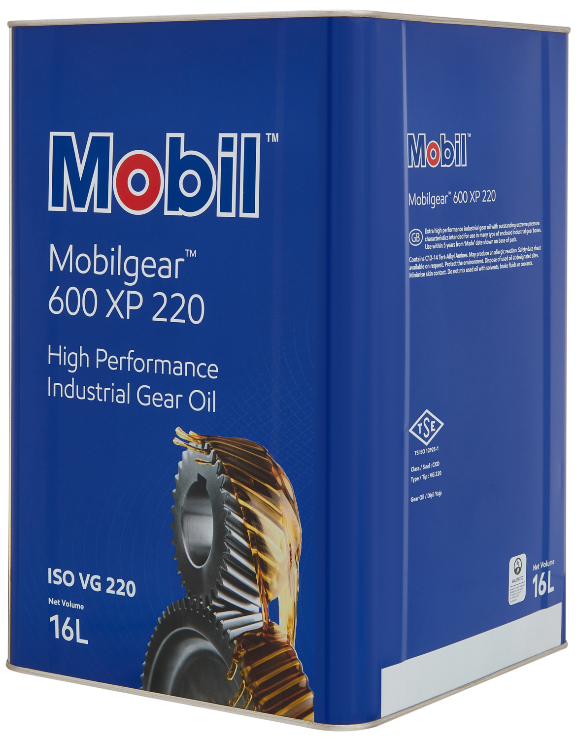 mobilgear 600 xp 220 16л масло редукторное