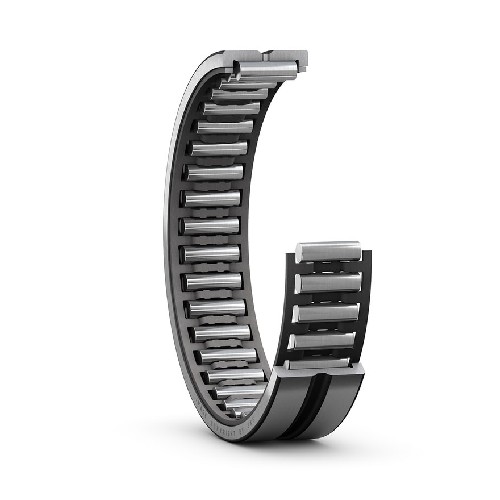 однорядный игольчатый роликоподшипник с механически обработанными кольцами, с бортами, без внутреннего кольца nk 20/16