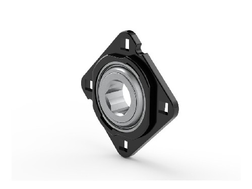 фланцевый шарикоподшипниковый узел с композитным или литым металлическим корпусом per.210hppb20-f4x-a