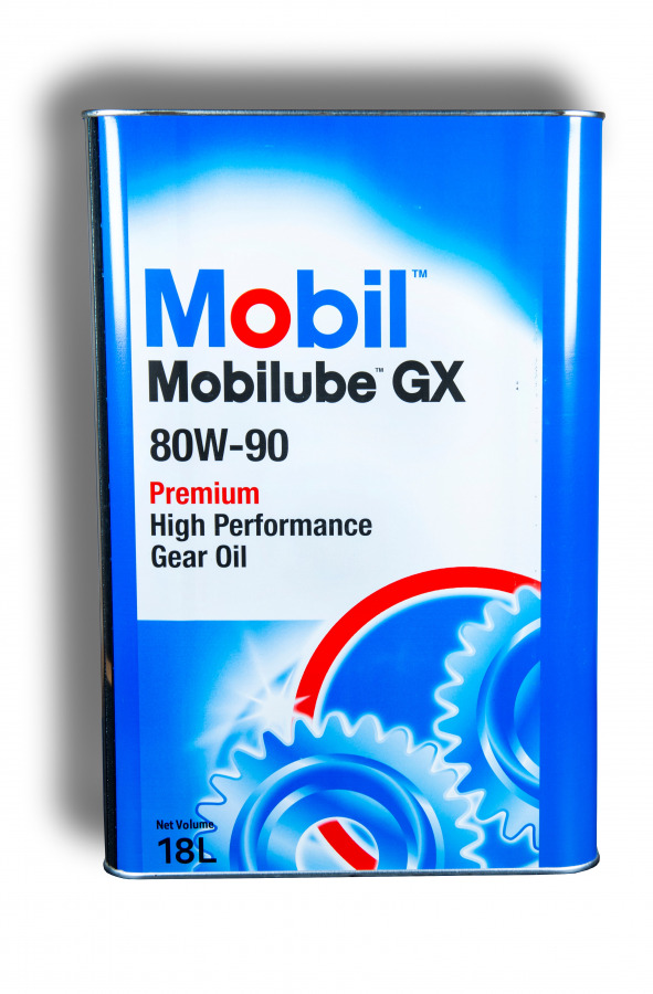 mobilube gx 80w-90 18л масло трансмиссионное