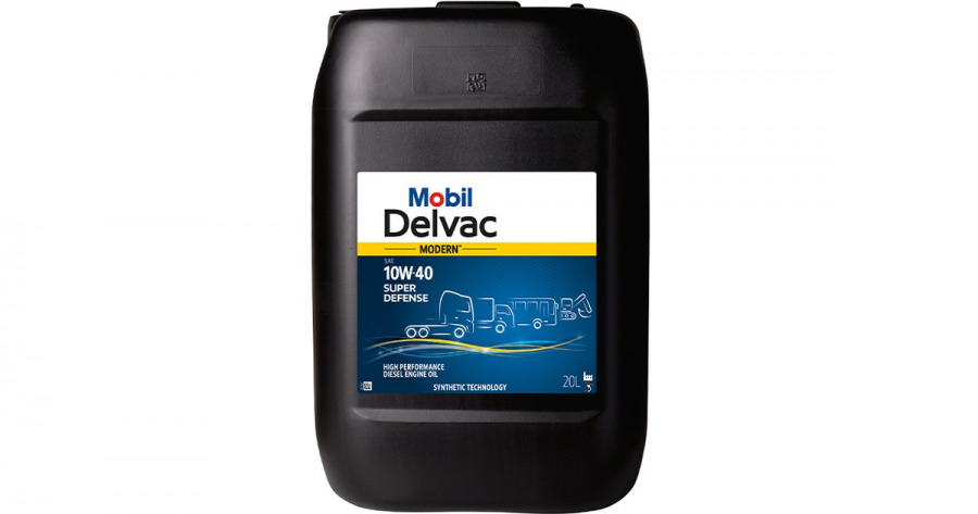 mobil delvac modern 10w-40 super defense 20л масло моторное