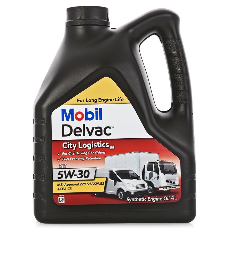 mobil delvac cyti log m 5w-30  4л масло моторное