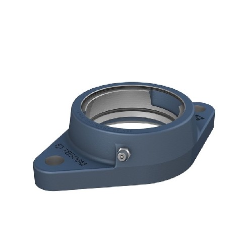 корпус с овальным фланцем для корпусных подшипников, чугун fytb 506 m