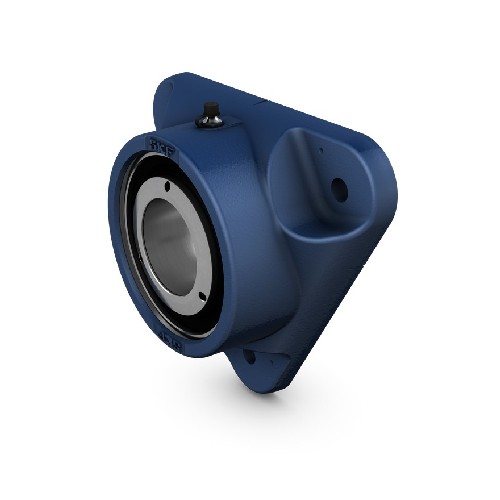 фланцевый роликоподшипниковый узел с литым корпусом fynt 35 l