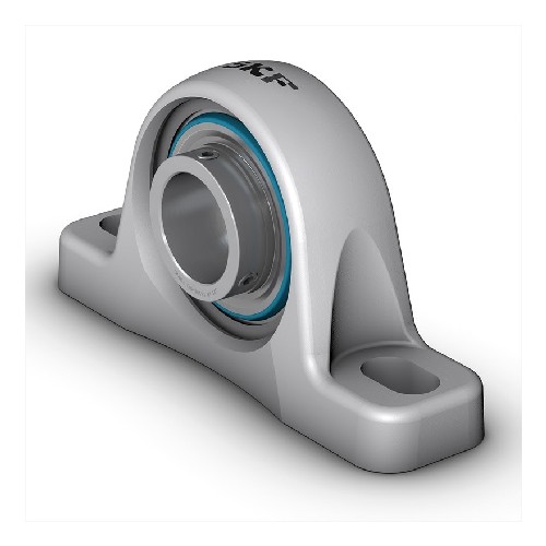 стационарный шарикоподшипниковый узел с широким внутренним кольцом и фиксацией с помощью установочных винтов, нержавеющая сталь p2bss 35m-ytpss