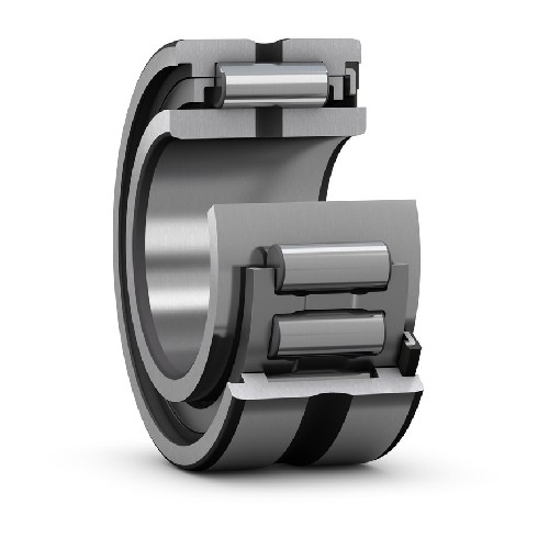 однорядный игольчатый роликоподшипник с механически обработанными кольцами, с бортами и встроенным уплотнением na 4902 rs