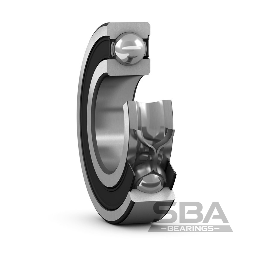 sba w 61801-2rs1 радиальный шарикоподшипник из нержавеющей стали с встроенным уплотнением