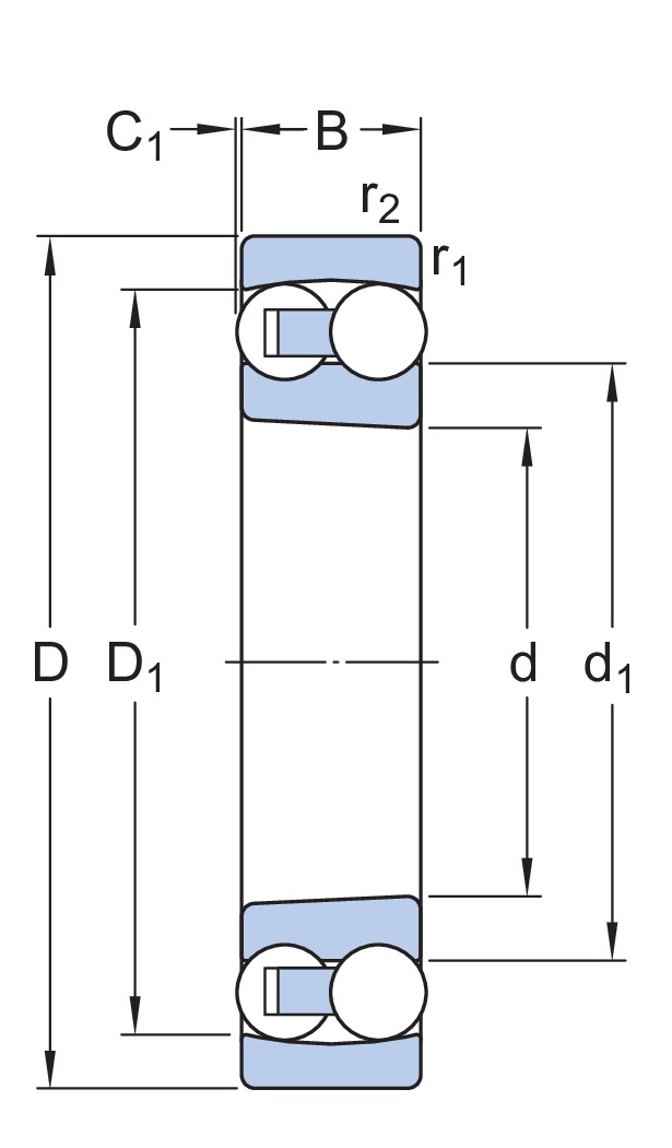 Самоустанавливающийся шарикоподшипник с коническим отверстием