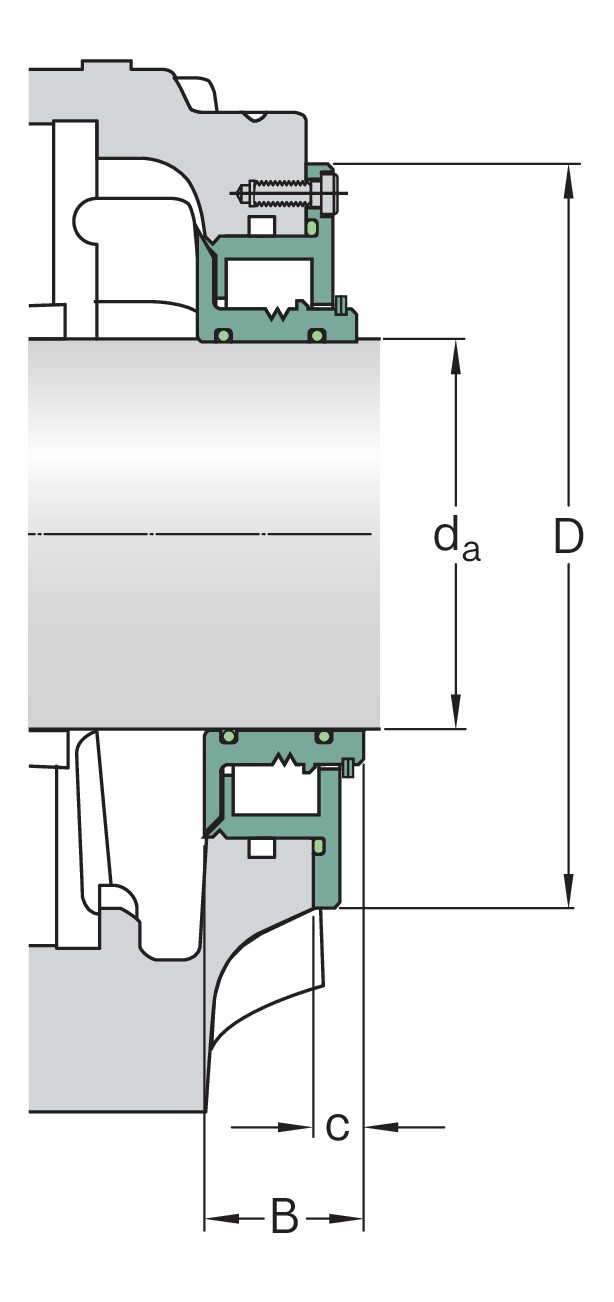 Уплотнение корпуса