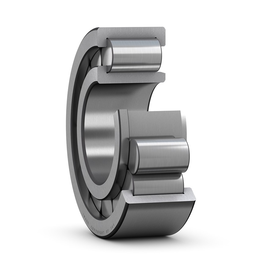 Однорядный бессепараторный цилиндрический роликоподшипник типа NJG