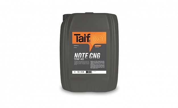 taif note cng 15w-40 20л масло моторное