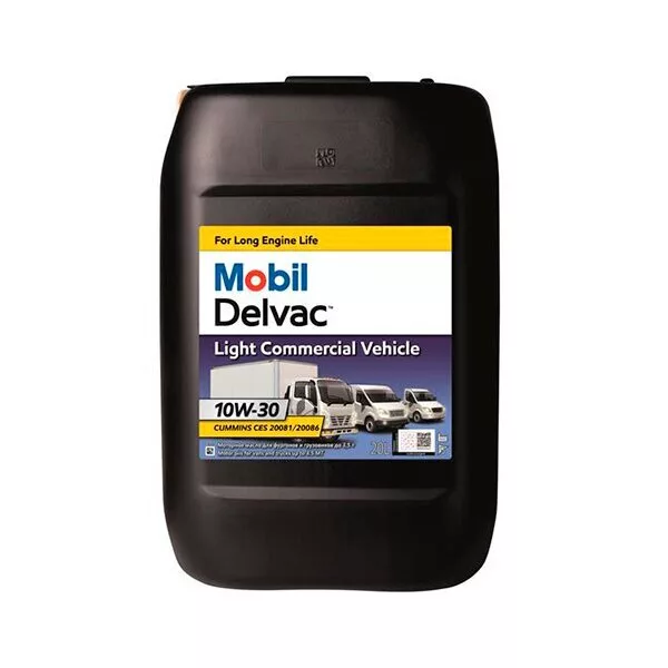 mobil delvac lcv 10w-30  20л масло моторное